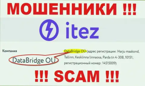 DataBridge OÜ - это владельцы организации Itez