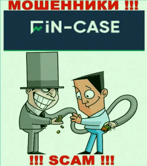 Нельзя доверять шулерам из компании Fin Case, которые заставляют проплатить налоги и комиссию