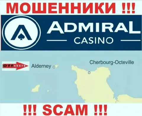 Так как Admiral Casino пустили свои корни на территории Алдерней, слитые денежные средства от них не забрать