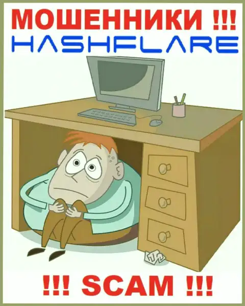 Никаких данных о своем руководстве, internet-разводилы HashFlare не публикуют