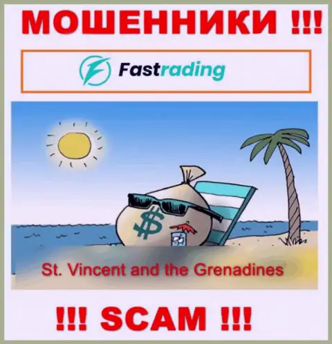 Оффшорные интернет-мошенники Fas Trading скрываются тут - St. Vincent and the Grenadines
