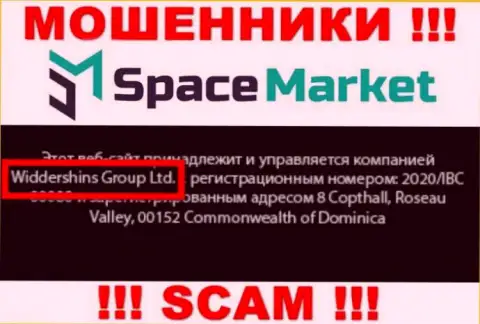 На официальном интернет-сервисе SpaceMarket Pro отмечено, что данной конторой руководит Widdershins Group Ltd