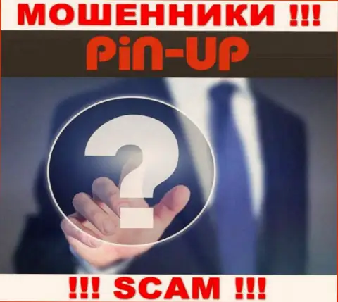 Не взаимодействуйте с интернет шулерами PinUpCasino - нет информации о их прямых руководителях
