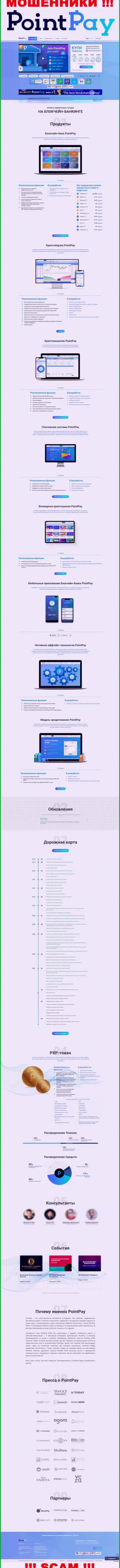 Разбор официального web-сайта мошенников ПоинтПэй