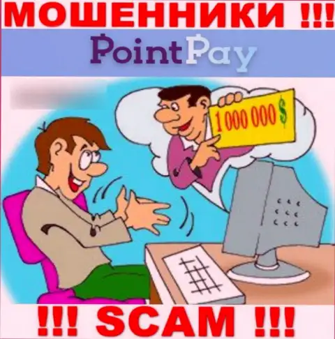 Избегайте предложений на тему взаимодействия с конторой Point Pay LLC это ЖУЛИКИ !