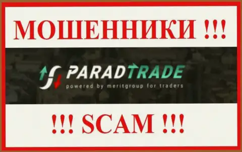 Лого АФЕРИСТОВ ParadTrade Com