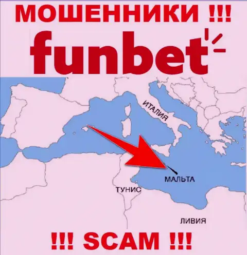 Компания ФанБет - это internet мошенники, находятся на территории Malta, а это офшор