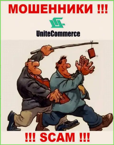 Unite Commerce обманным образом Вас могут втянуть к себе в организацию, остерегайтесь их