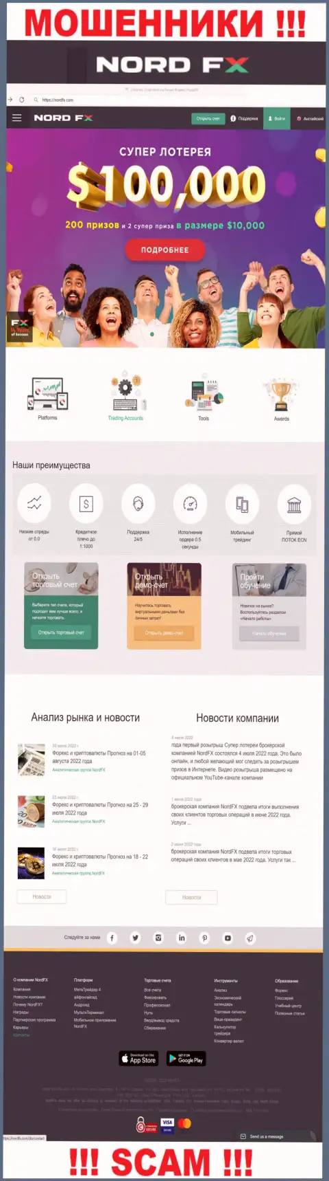 NordFX - это ВОРЫ, в связи с чем довольно критично отнеситесь к информации на их онлайн-ресурсе