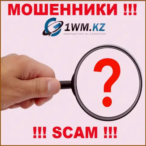 1 WM Kz - это ОБМАНЩИКИ !!! Сведения касательно юрисдикции скрывают