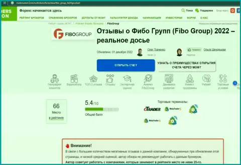 Фибо Форекс КИДАЛЫ !!! Промышляют в своих интересах (обзор)
