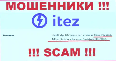 Не ведитесь на то, что Itez находятся по тому адресу, который написали у себя на информационном портале